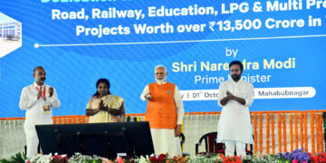 PM Modi lays foundation stone of BPCL’s Krishnapatnam-Hyderabad Multi-Product Petroleum Pipeline