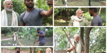 ‘Swachhata Hi Seva’: PM Modi joins wrestler Ankit Baiyanpuriya for cleanliness drive