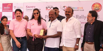 Kauvery Hospital & Women Motosport Club rally around Breast Cancer awareness