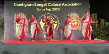 All-woman team gears up for Shantigram Durga Puja in Ahmedabad