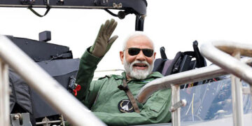 Modi becomes the first Indian PM to undertake a sortie in indigenous LCA Tejas