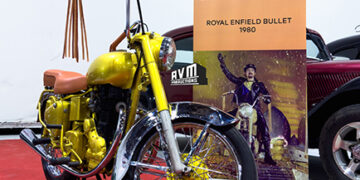 AVM Heritage Museum brings in Ulaganayagan’s Iconic Bullet as latest addition on his Birthday!