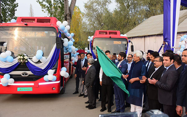 Srinagar Smart City takes the green route with Tata Motors Ultra EV electric buses