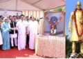 TN Chief Minister Stalin, ex-CM of UP unveil statue of former PM VP Singh in Chennai