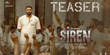 Jayam Ravi’s ‘Siren’ teaser launched at Bigg Boss show during Festival of Lights