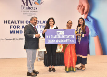 MV Diabetes & Pro M Viswanathan Diabetes Research Centre unveil ‘Chennai Slim & Fit 2.0’