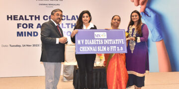 MV Diabetes & Pro M Viswanathan Diabetes Research Centre unveil ‘Chennai Slim & Fit 2.0’