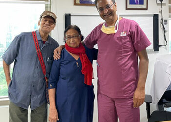 Kauvery Hospital, Radial Road successfully breathes life into woman octogenarian from US
