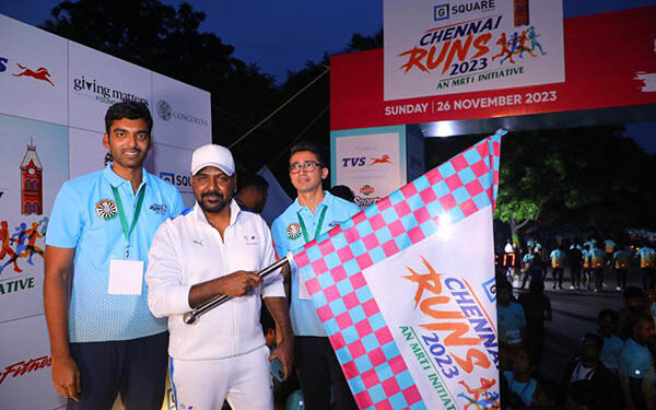 Sociopreneur Raghava Lawrence flags off MRT1’s ‘Chennai Runs’ Marathon 2023 on Sunday