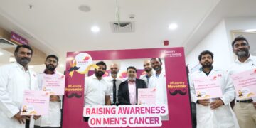 Docs of Kauvery Cancer Institute unite for ‘No Shave November’ to spotlight Men’s Cancer Awareness