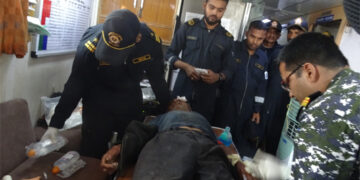 Indian Coast Guard rescues injured fisherman from midsea off Pipavav port