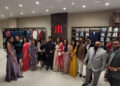 Gujarati film stars open Ahmedabad’s largest Raymond Multibrand showroom at Shyamal Cross Road
