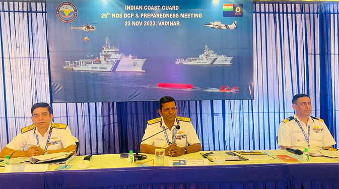 ICG holds 25th National Oil Spill Disaster Contingency Plan and preparedness meeting at Vadinar