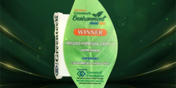 SVPI Airport in Ahmedabad wins 23rd Annual Greentech Environment Award 2023