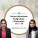 Reliance Foundation PG Scholarships: Nurturing India’s brightest students to think big, green, digital