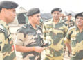 Abhishek Pathak, IG, BSF Gujarat visits forward areas of Bhuj