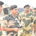 Abhishek Pathak, IG, BSF Gujarat visits forward areas of Bhuj