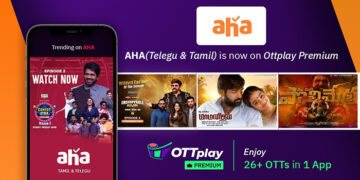 OTTplay Premium adds more regional flavour with aha Telugu & Tamil, deepening roots in the market