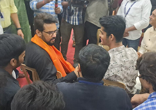 Union Minister Anurag Thakur appeals youth to contribute for the nation building