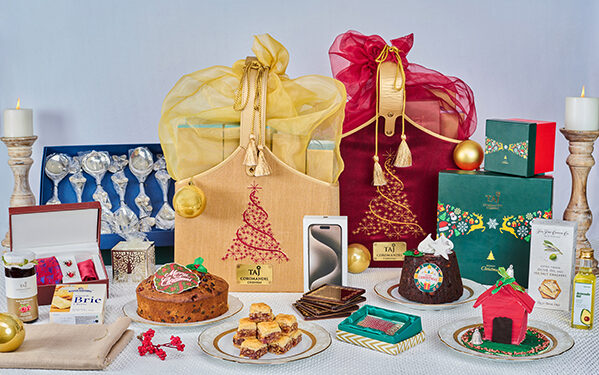 Indulge in the festive spirit with Taj Coromandel’s exquisite Christmas Hampers!