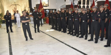 CDS compliments Staff and Officer Cadets of Officers Training Academy, Chennai