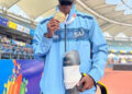 Rajesh, bagged a gold medal in 200m, a trainee at Sports Authority of India, Gujarat