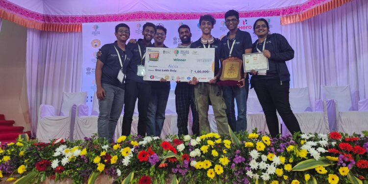 Team AIviate from Shiv Nadar University Chennai triumphs at Smart India Hackathon 2023