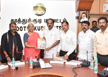 Union Minister Nirmala Sitharaman reviews flood situation in Thoothukudi district