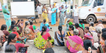 Viksit Bharat Sankalp Yatra continues its voyage in Dharmapuri dist to offer services at citizen’s doorstep
