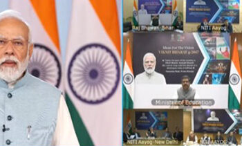 PM Modi urges youth for ideas to make India developed by 2047