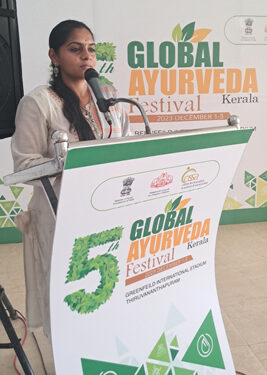 Isha Samskriti students win prizes at the Global Ayurveda Festival in Thiruvananthapuram