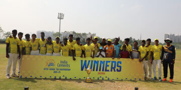 Jeppiaar MHSS emerge Champions of Junior Super Kings 2023-24 Chennai leg