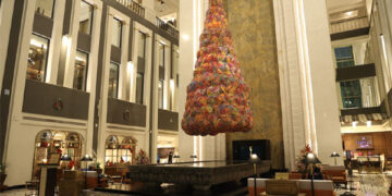 ITC Narmada is ringing in the Christmas-New Year holiday season with Gujarat’s Glowing Conifer