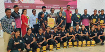 All India South Zone Inter Uni Kho Kho Tourney for Women 2023 -2024 concludes at CUTN