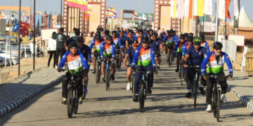 Commander 31 Infantry Brigade flags off Bicycle Expedition as part of Konark Multi Modal Expedition
