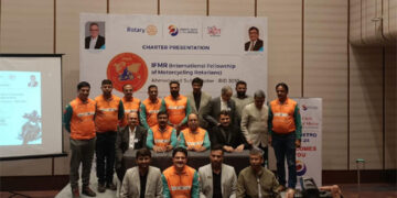 IFMR presents charter to Rotary Club Ahmedabad Metro, first in western India