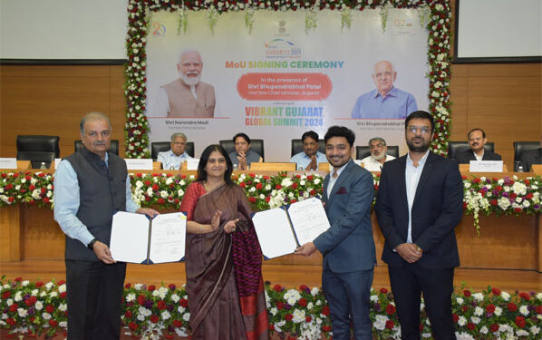 Innovating Gujarat: Young Entrepreneur Dhruv Panchal and CM ink groundbreaking AI deal