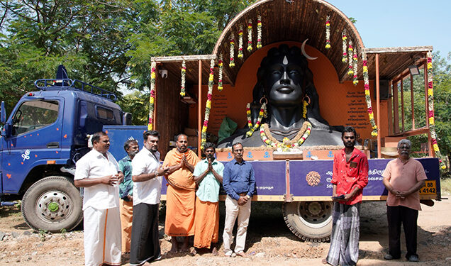 Adiyogi Ratham takes Mahashivratri Festivities on the road to Meenakshiammman’s Madurai