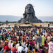 Spiritual tourism: 80 lakh people visited Adiyogi in 2023; 1.26 lakh had darshan on 1st Jan alone