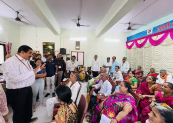 Transworld Group, HelpAge India hold Eye Screening Camps for 50 senior citizens