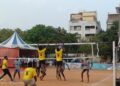 48th Raising Day of ICG: Cine star Sai Dheena, DIG T Anil Kumar, TM inaugurate Volleyball Tourney
