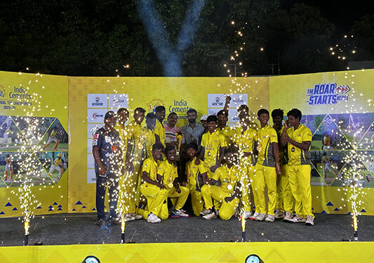 Jeppiaar MHSS Chennai emerge as champions of Junior Super Kings 2023-24