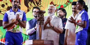 PM Modi inaugurates Khelo India Youth Games 2024 at Jawaharlal Nehru Stadium in Chennai