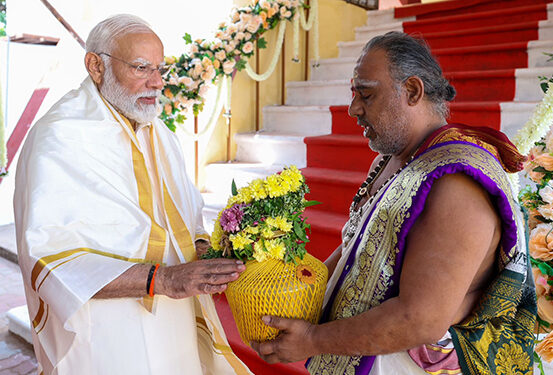 Ahead of ‘Pran Pratishtha’, PM Modi visits Ram Setu’s origin point, Arichal Munai in TN