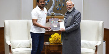 TN Sports Minister Udhayanidhi meets PM Modi, extends invitation for Khelo India games