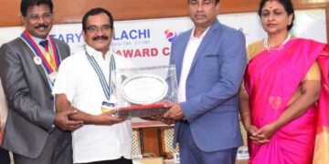 Rotary Club of Pollachi bestows ‘Vocational Excellence Award 2023-24’ on Indian Immunologicals MD