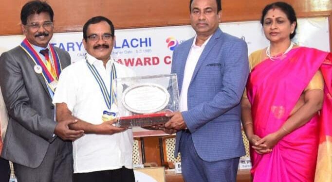 Rotary Club of Pollachi bestows ‘Vocational Excellence Award 2023-24’ on Indian Immunologicals MD