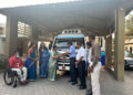 Elgi Equipments donates wheel-chair & stretcher accessible vehicle to Ganga Spine Foundation