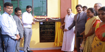 TN Agri Minister dedicates trauma care unit of Kurinjipadi Govt Hospital built by NLC India