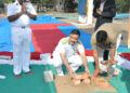 ICG North West Regional Commander lays stone for OTM & ROC building in Gandhinagar